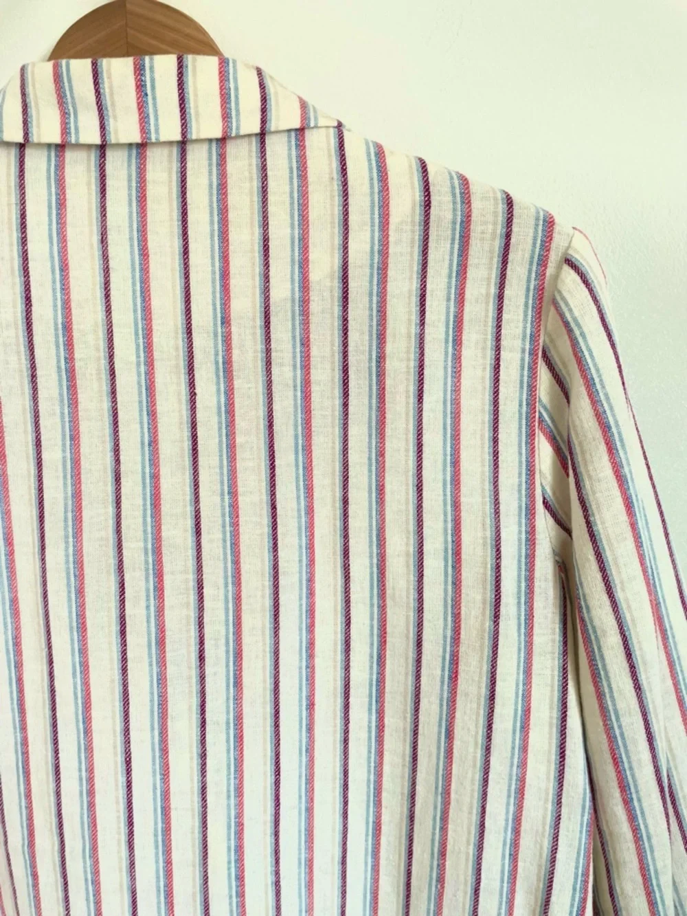 Anthropologie Dolan Anna Linen Blend Stripe Blazer Size XS EUC Career Summer